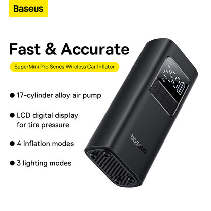 JustFixStore™ Baseus Portable Rechargeable Air Compressor