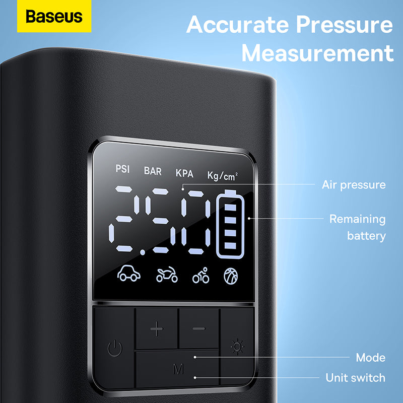 JustFixStore™ Baseus Portable Rechargeable Air Compressor